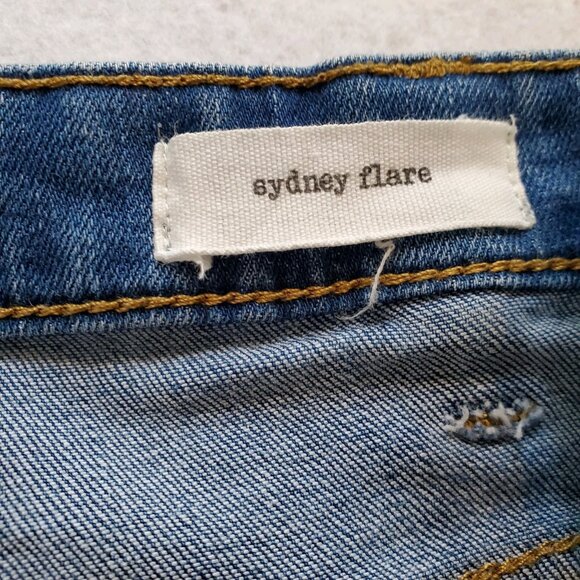 Jessica Simpson Jeans Tween Girl's Size 16 Bootcut Cute Square Pockets on Front - Picture 12 of 15